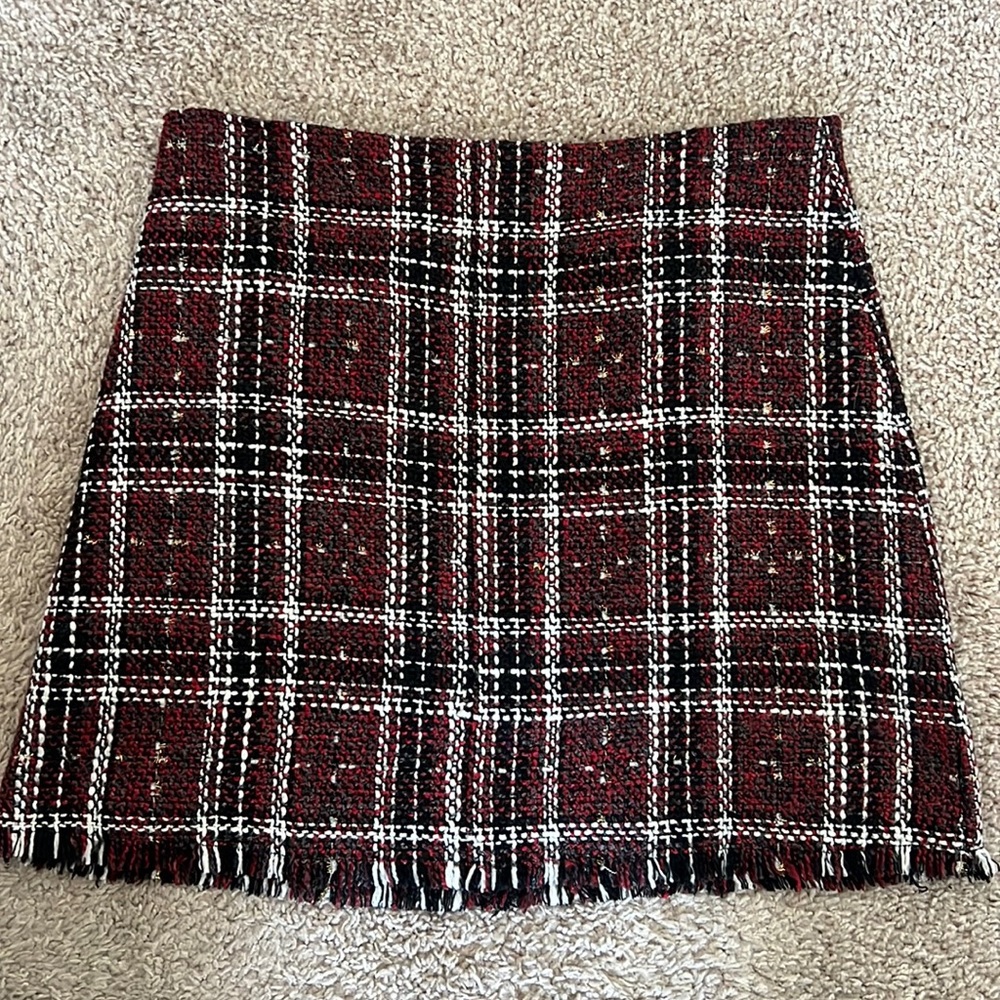 Sanctuary size M plaid mini skirt